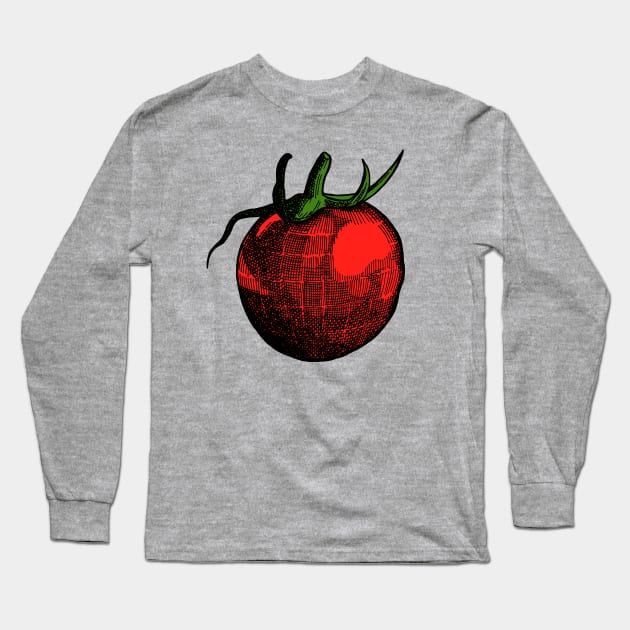 Tomato Long Sleeve T-Shirt by senkova